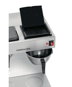 BARTSCHER 190184 Contessa Duo Kaffeemaschine Silber