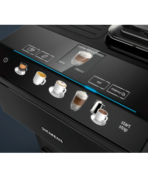 SIEMENS TP501D09 EQ.500 Classic Kaffeevollautomat Klavierlack Schwarz