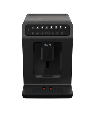 KRUPS EA897B Evidence ECOdesign Kaffeevollautomat Schwarz mit Schiefer-Optik