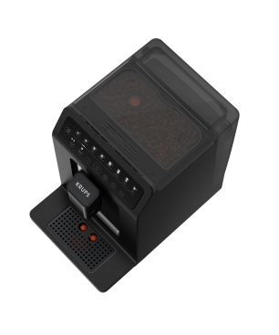 KRUPS EA897B Evidence ECOdesign Kaffeevollautomat Schwarz mit Schiefer-Optik