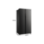 IDEA MDRS710FGF28 Side by Side Kühl-Gefrierkombination (F, 1765 mm hoch, Dark Inox) IDEA MDRS710FGF28 Side by Side Kühl-Gefrierkombination (F, 1765 mm hoch, Dark Inox)