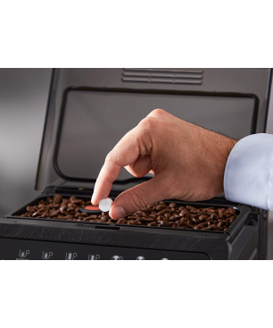 KRUPS EA897B Evidence ECOdesign Kaffeevollautomat Schwarz mit Schiefer-Optik