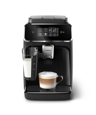 PHILIPS EP2331/10 Serie 2300 LatteGo 4 Kaffeespezialitäten Kaffeevollautomat Klavierlack-Schwarz