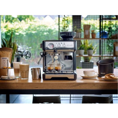 GRAEF ESM 802 EU MILEGRO SCHWARZ Espressomaschine Schwarz