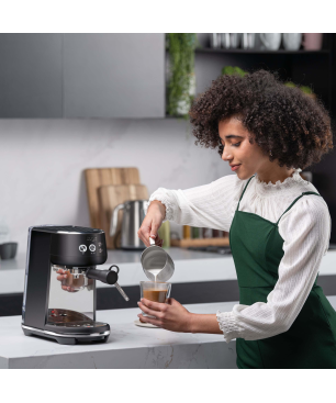 SAGE SES450BTR4EEU1 the Bambino Espressomaschine Black Truffle