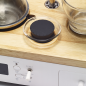 BARISIEUR Designer Tee Kaffee mit Timer und Weckfunktion Kaffeemaschine weiss
