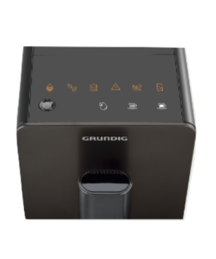 GRUNDIG KVA 4830 KAFFEEVOLLAUTOMAT Kaffeevollautomat Dark Inox/Schwarz