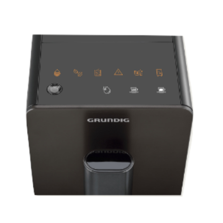 GRUNDIG KVA 4830 KAFFEEVOLLAUTOMAT Kaffeevollautomat Dark Inox/Schwarz