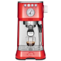 SOLIS OF SWITZERLAND Barista Perfetta Plus 1170 Espressomaschine | Siebträgermaschine | Milchaufschäumer Rot