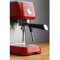 SOLIS OF SWITZERLAND Barista Perfetta Plus 1170 Espressomaschine | Siebträgermaschine | Milchaufschäumer Rot