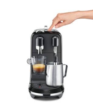 SAGE SNE500BKS4EGE1 Nespresso The Creatista Uno Kapselmaschine Schwarz