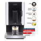 CASO Café Crema One - Design Kaffeevollautomat Schwarz, Silber