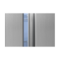 EXQUISIT SBS46-010F inoxlook Kühlgefrierkombination (289,13 kWh/Jahr, F, 1780 mm hoch, Edelstahloptik) EXQUISIT SBS46-010F inoxlook Kühlgefrierkombination (289,13 kWh/Jahr, F, 1780 mm hoch, Edelstahloptik)