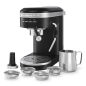 KITCHENAID 5KES6503EBK ARTISAN Espressomaschine Gusseisen Schwarz