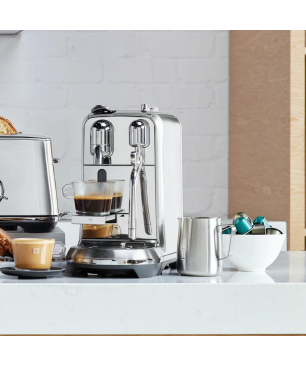 SAGE SNE800BSS4EGE1 Nespresso The Creatista Plus Kapselmaschine Edelstahl