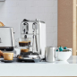 SAGE SNE800BSS4EGE1 Nespresso The Creatista Plus Kapselmaschine Edelstahl