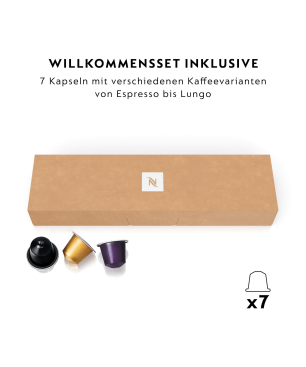 DELONGHI Gran Lattissima EN640.B Nespresso Kapselmaschine Schwarz