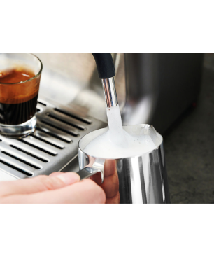 GASTROBACK 42616 Design Espresso Barista Pro Espressomaschine Edelstahl/Schwarz