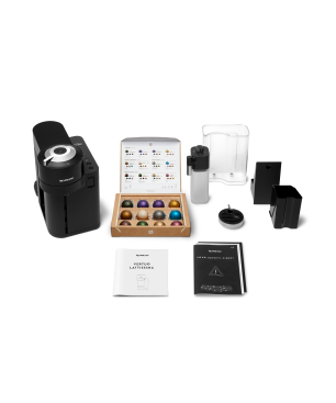 DELONGHI Vertuo Lattissima ENV300.B Nespresso Kapselmaschine Schwarz