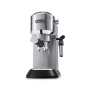 DELONGHI Dedica Style ECKG 6821.M Barista Bundle Espressomaschine Silber