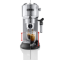 DELONGHI Dedica Style ECKG 6821.M Barista Bundle Espressomaschine Silber