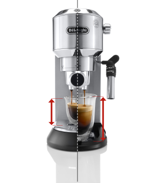 DELONGHI Dedica Style ECKG 6821.M Barista Bundle Espressomaschine Silber