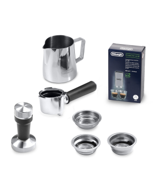 DELONGHI Dedica Arte EC885.GY Espressomaschine Grau metallic