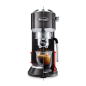 DELONGHI Dedica Arte EC885.GY Espressomaschine Grau metallic