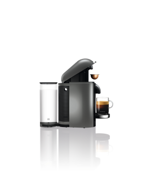 KRUPS XN 900 T NESPRESSO VERTUO PLUS TITAN Kapselmaschine Titanium
