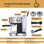 BIOLOMIX 20-EU Espressomaschine Grau