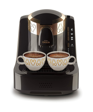ARZUM 710W Kaffeekanne Kaffeemaschine Schwarz-Chrom