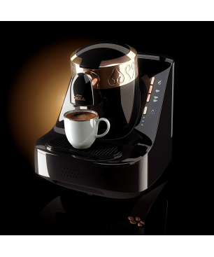 ARZUM 710W Kaffeekanne Kaffeemaschine Schwarz-Chrom
