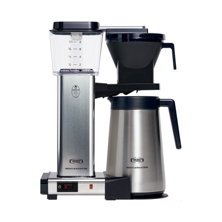 MOCCAMASTER KBGT Filterkaffeemaschine Polished Silver