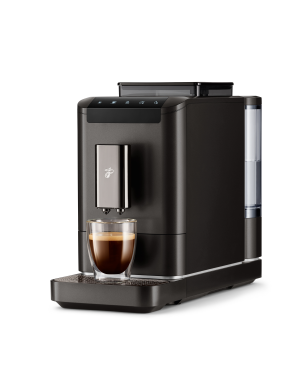 TCHIBO Esperto2 Caffè 2.0 für Caffè Crema und Espresso Kaffeevollautomat Dark Chrome