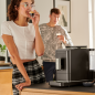TCHIBO Esperto2 Caffè 2.0 für Caffè Crema und Espresso Kaffeevollautomat Dark Chrome