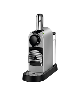 KRUPS XN761B Nespresso New CitiZ & Milk Kapselmaschine Silber/Schwarz
