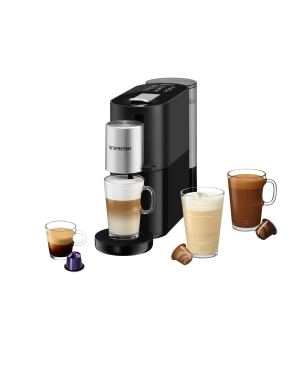 KRUPS XN8908 Nespresso Atelier Kapselmaschine Schwarz/Silber