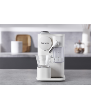 DELONGHI Lattissima One EN510.W Nespresso Kapselmaschine Weiß