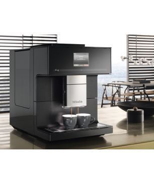MIELE CM 7750 Kaffeevollautomat Obsidianschwarz
