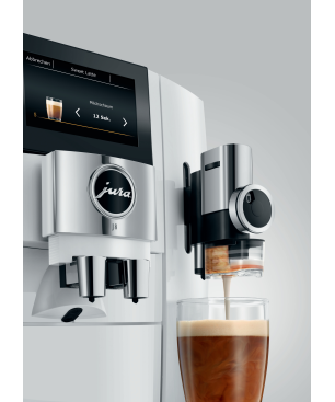 JURA J8 (EA) Kaffeevollautomat Piano White