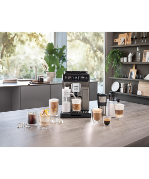 DELONGHI Eletta Explore Cold Brew ECAM450.86.T Kaffeevollautomat Titan
