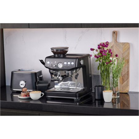 SAGE The Barista Express Impress Espressomaschine schwarz