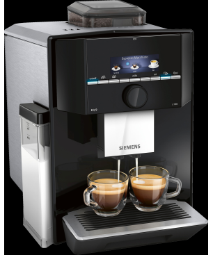 SIEMENS TI921509DE EQ.9 s100 Kaffeevollautomat Schwarz/Edelstahl