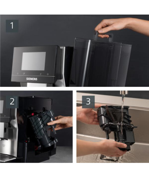SIEMENS TP705D01 EQ.700 classic Kaffeevollautomat Schwarz