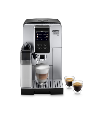 DELONGHI Dinamica Plus ECAM370.70.SB Kaffeevollautomat Silber/Schwarz