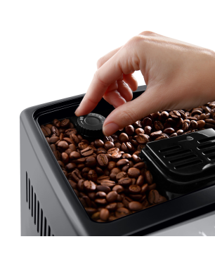 DELONGHI Dinamica Plus ECAM370.70.SB Kaffeevollautomat Silber/Schwarz