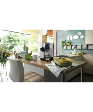 DELONGHI Dinamica Plus ECAM370.70.SB Kaffeevollautomat Silber/Schwarz