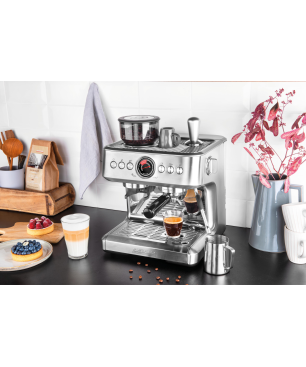 GASTROBACK 42626 Design Espresso Advanced Duo Espressomaschine Silber