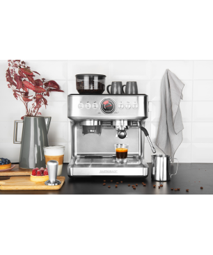 GASTROBACK 42626 Design Espresso Advanced Duo Espressomaschine Silber
