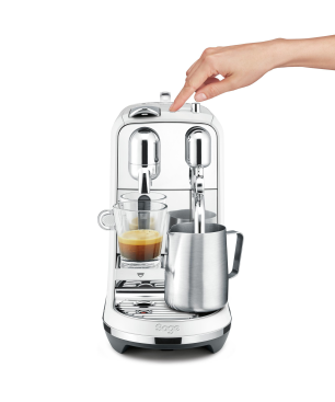 SAGE SNE800SST2EGE1 Nespresso The Creatista Plus Kapselmaschine Weiß